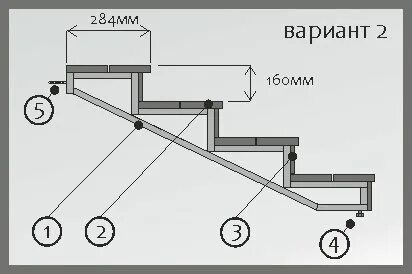 Лестница из металла для крыльца чертеж Изготовление крыльца