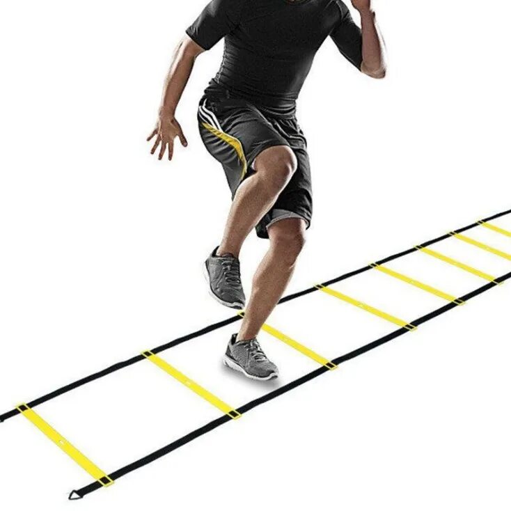 Лестница координационная фото Sports Equipment Adjustable Football Flat Training Speed Agility Ladder Alibaba.