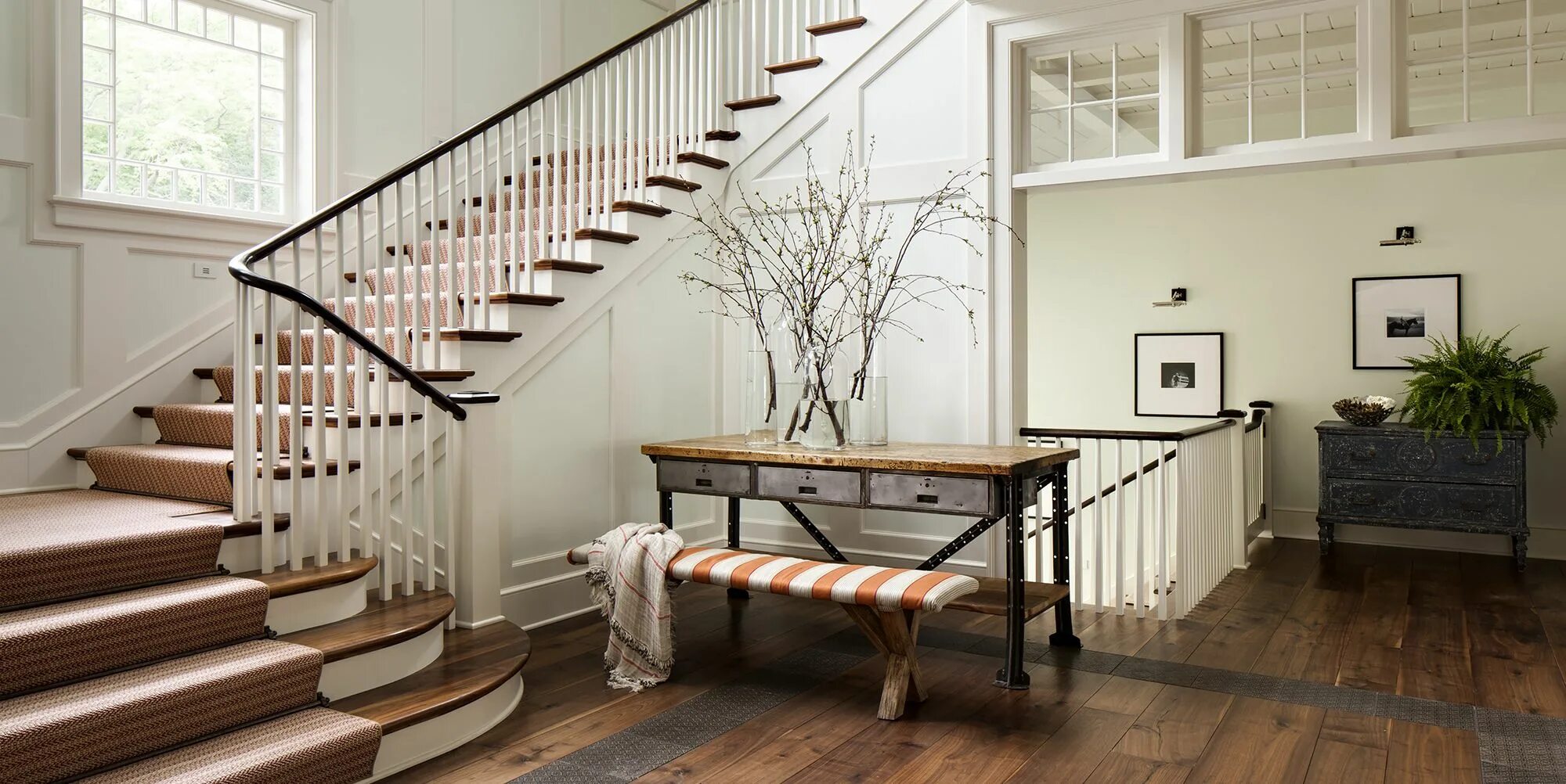 Лестница крашены фото 27 Stylish Staircase Decorating Ideas - How to Decorate Stairways