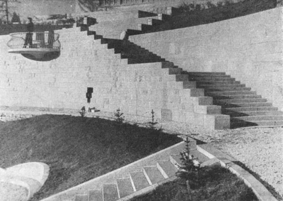 Лестница леонидова в кисловодске фото Pin on Twentieth Century Architecture