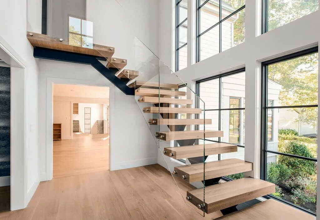 Лестница монокосоур фото Avers, stairs and stair railings, Novosibirsk, Vatutina Street, 41/1 - Yandex Ma