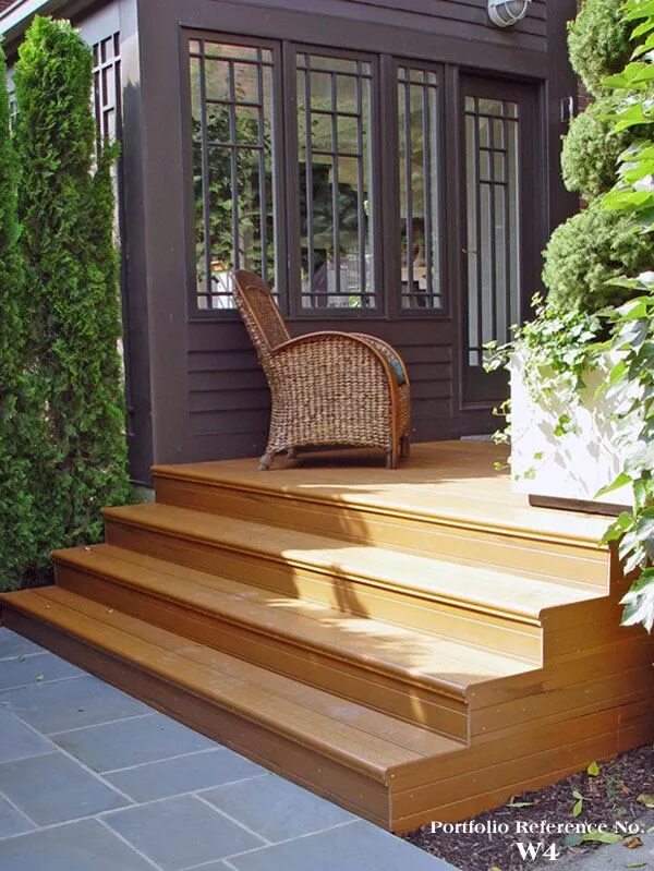 Лестница на террасу фото Wide stairs off side of deck Patio steps, Deck steps, Patio stones
