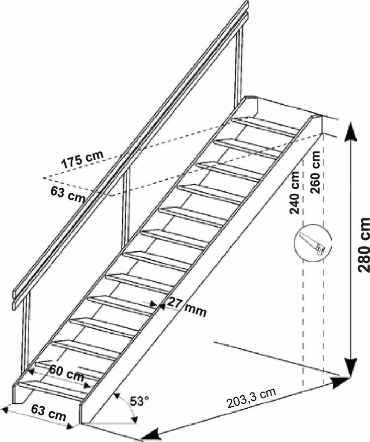 Лестница схема фото Pin on Construcción Stairs design, Stairs design interior, Stairway design
