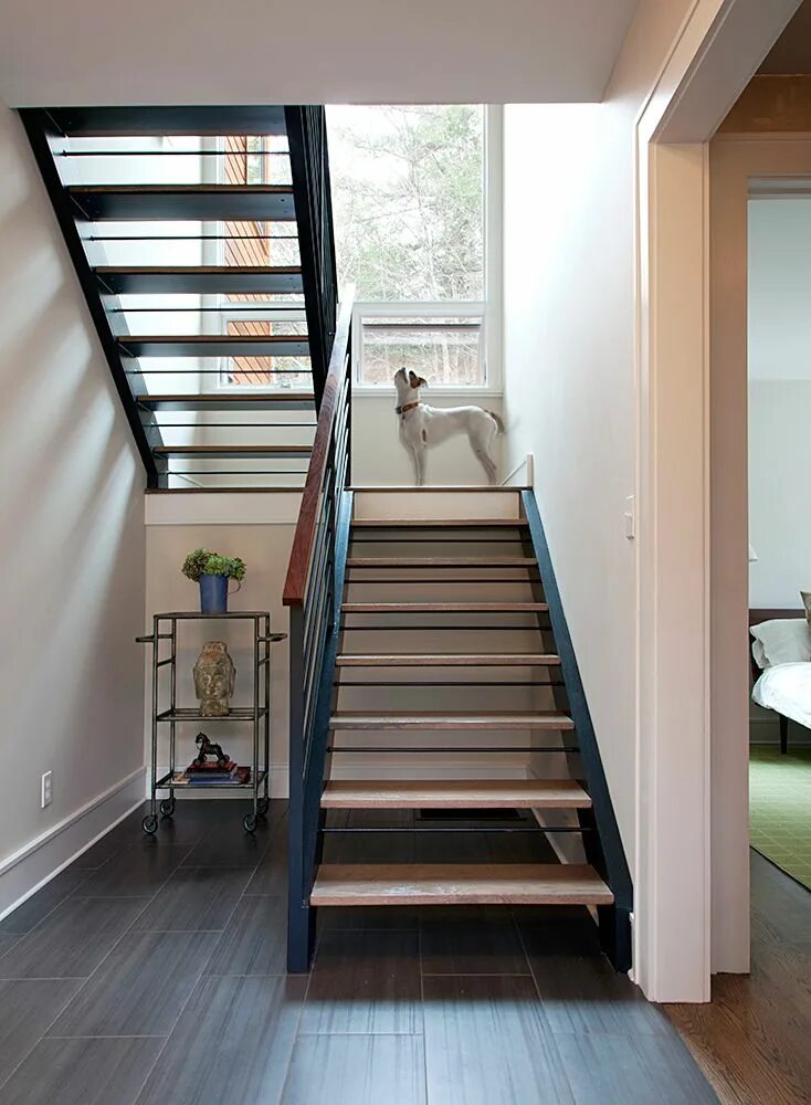 Лестница в доме фото купить Bug Acres Stair CWB Architects Stairs design, Staircase design, Home stairs desi