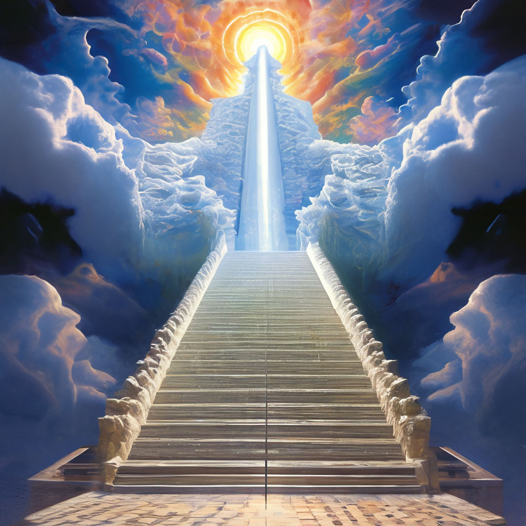 Лестница в небо сериал фото "Stairway to heaven" - image created in Shedevrum