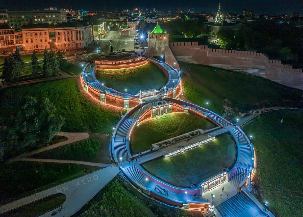 Лестница в нижнем новгороде фото Нижний Новгород