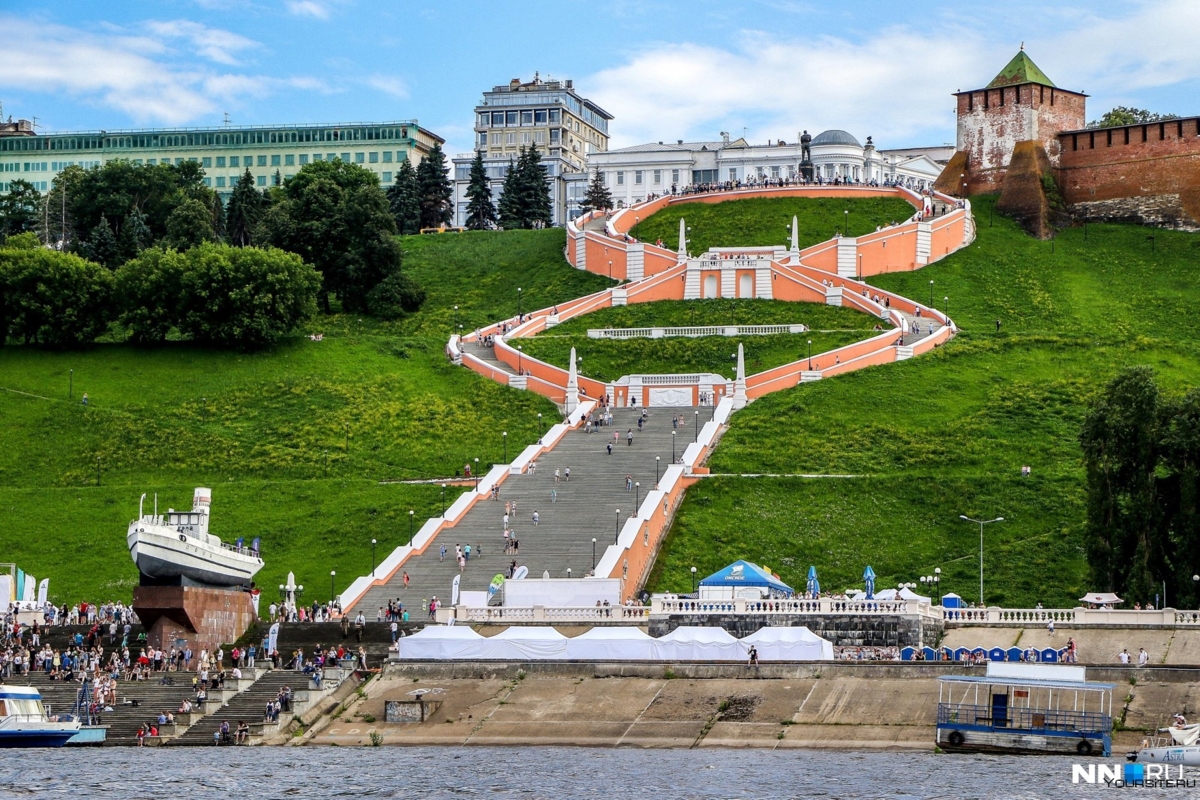 Лестница в нижнем новгороде фото Куда сходить в нижнем новгороде интересные места