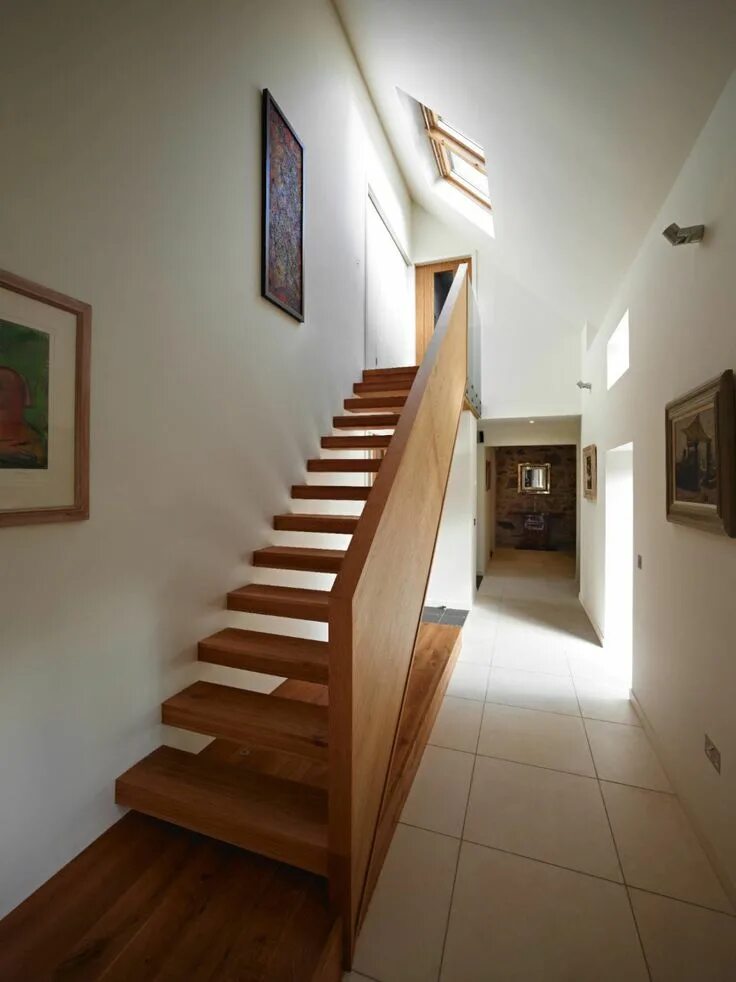 Лестница в узком коридоре фото Bogbain Mill by Rural Design Architect design, Interior architecture, Country de