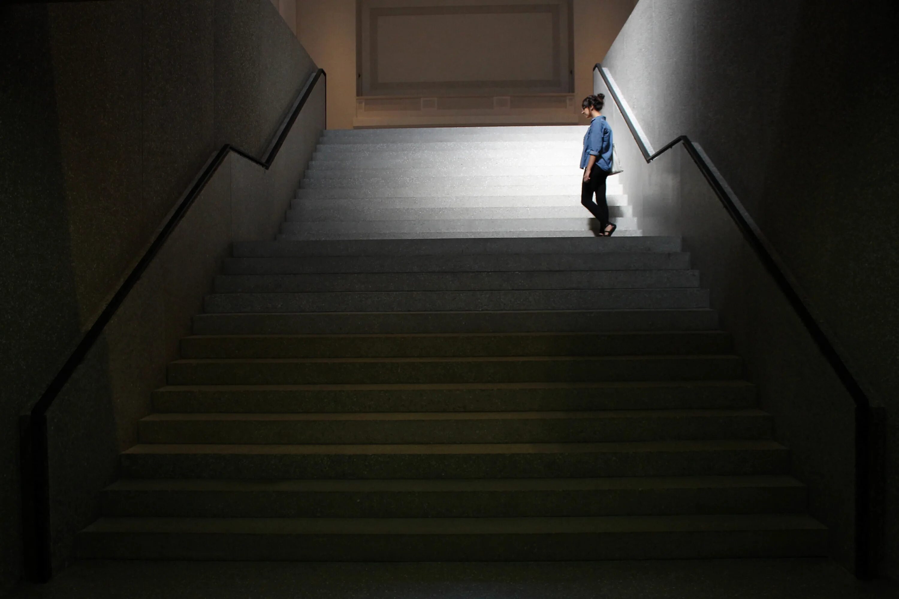 Лестница вниз фото Free Images : light, white, house, floor, line, shadow, darkness, black, lightin