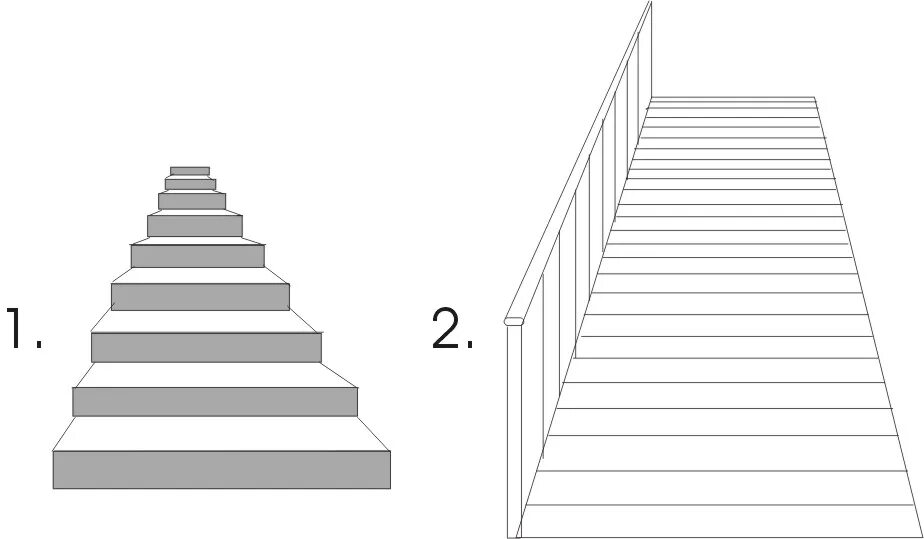 Лестница вверх чертеж How To Draw Stairs From The Front - Release Date Price Reviews