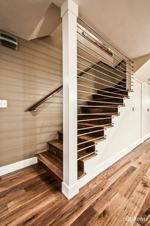 Лестницы без перил фото Pin by Jen Boyd-Morin on Living Room Staircase design, Stairs design modern, Mod
