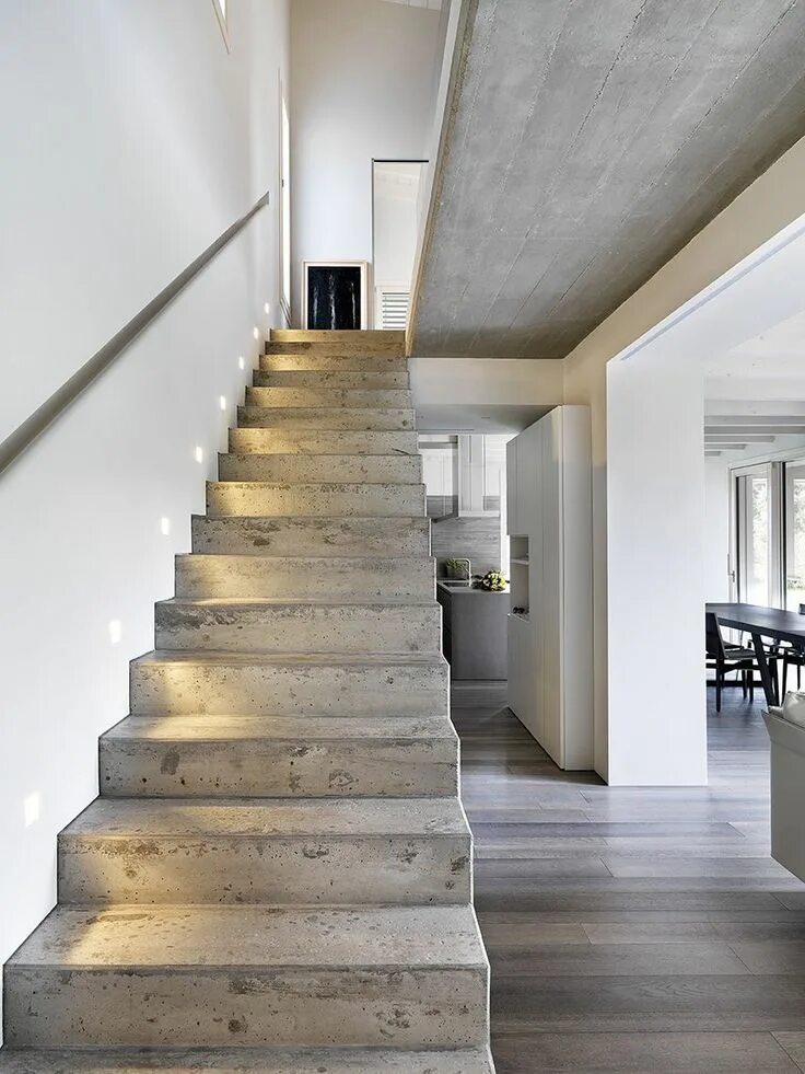 Лестницы фото бетон Pin by Maryse Delcroix on Home idea Stairs design modern, Concrete staircase, St