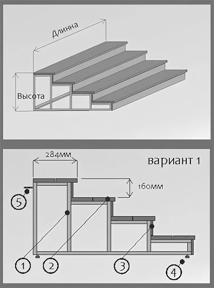 Лестницы из профильной трубы для крыльца чертеж Крыльцо из металла для дачного дома чертеж - Гранд Проект Декор.ру