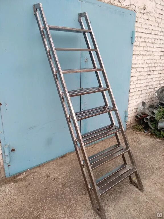 Лестницы из профтрубы фото Лестница техническая, цена 15 000 руб./ед. в Красноярске от компании ПМ "ТОЧКА"