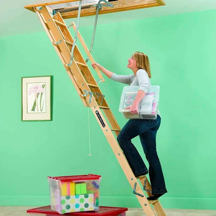 Лестницы на чердак фото What to Know About Attic Ladders
