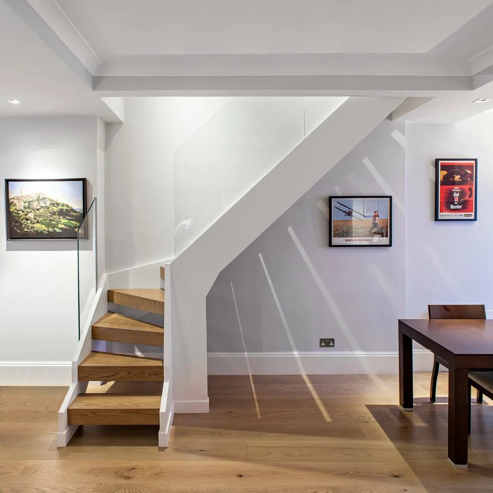 Лестницы на мансарду фото CourtField Gardens, Kensington - Современный - Лестница - Лондон - от эксперта M