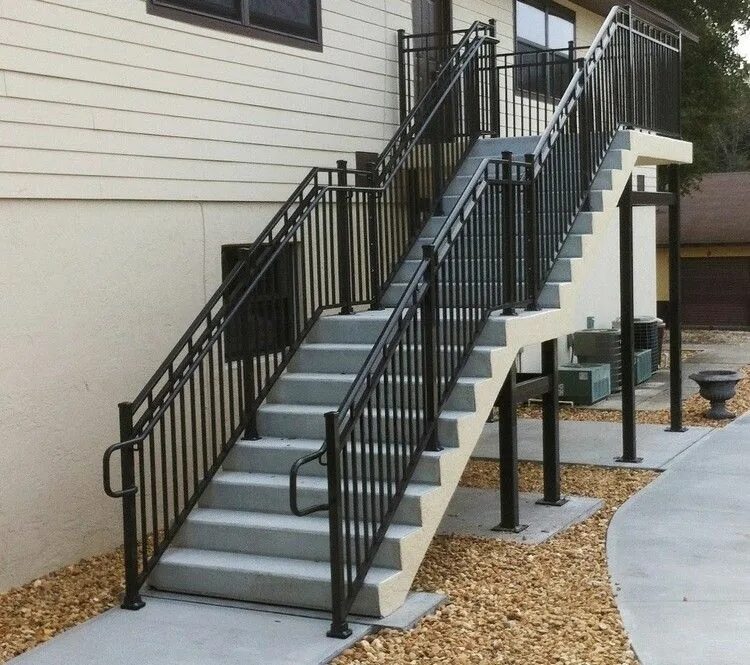Лестницы перила улица фото escalier extérieur béton très moderne Outdoor stair railing, Exterior stairs, Ou