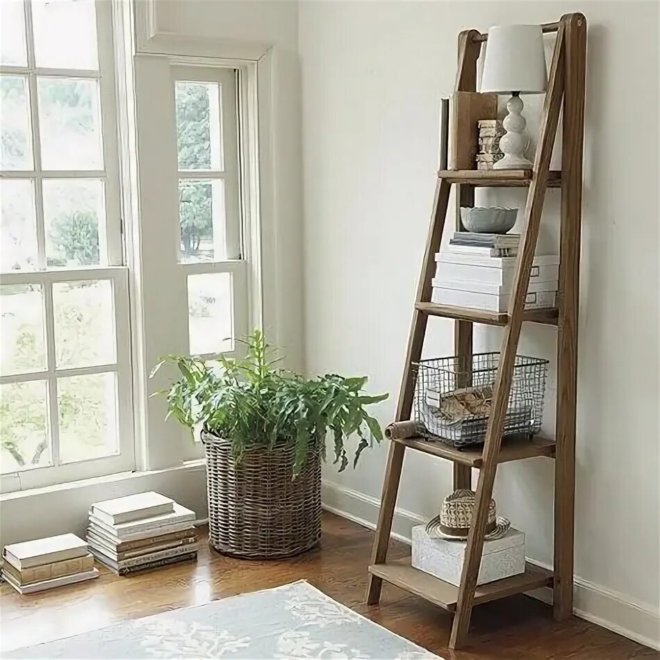 Лестницы полки фото Sawhorse Tall Bookshelf Ballard Designs Home decor, Home, Home furnishings