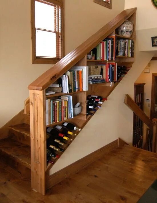 Лестницы полки фото 10 Clever Stairs Storage Ideas - Hative House design, Staircase shelves, House i