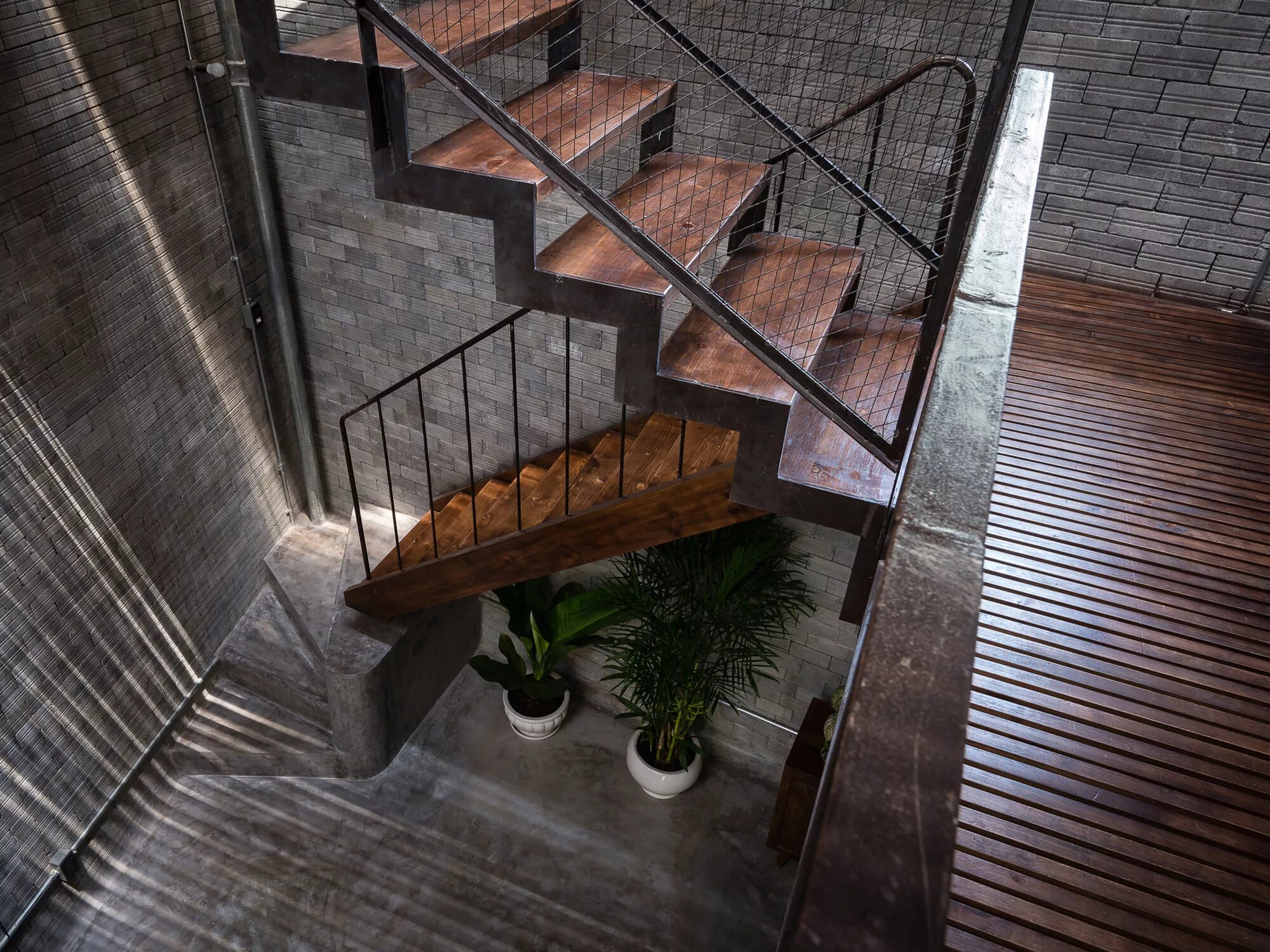 Лестницы в стиле лофт для дома Gallery of Zen House / H.a - 21