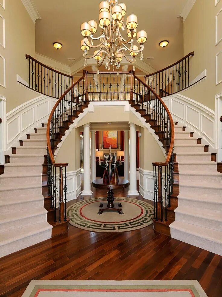 Лестницы внутри частного дома фото Photo Page Photo Library HGTV Staircase design, Traditional staircase, Stairs de
