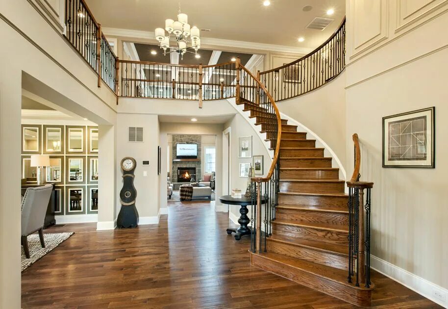 Лестницы внутри частного дома фото Liseter - The St. Davids Collection The Rosemont Home Design art New home commun
