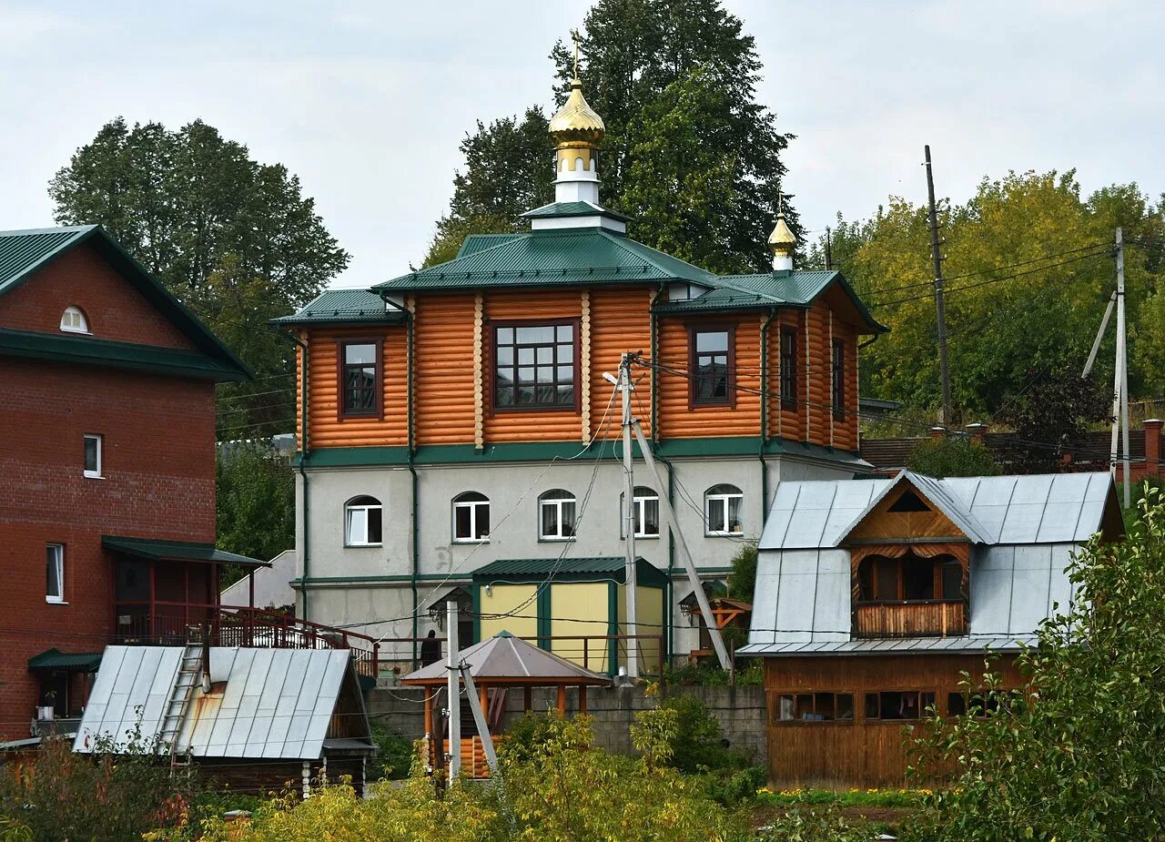 Лесвиль 1 я бахаревская ул 20 фото Бахаревский Богородице-Казанский Серафимо-Алексеевский женский монастырь Пермь К