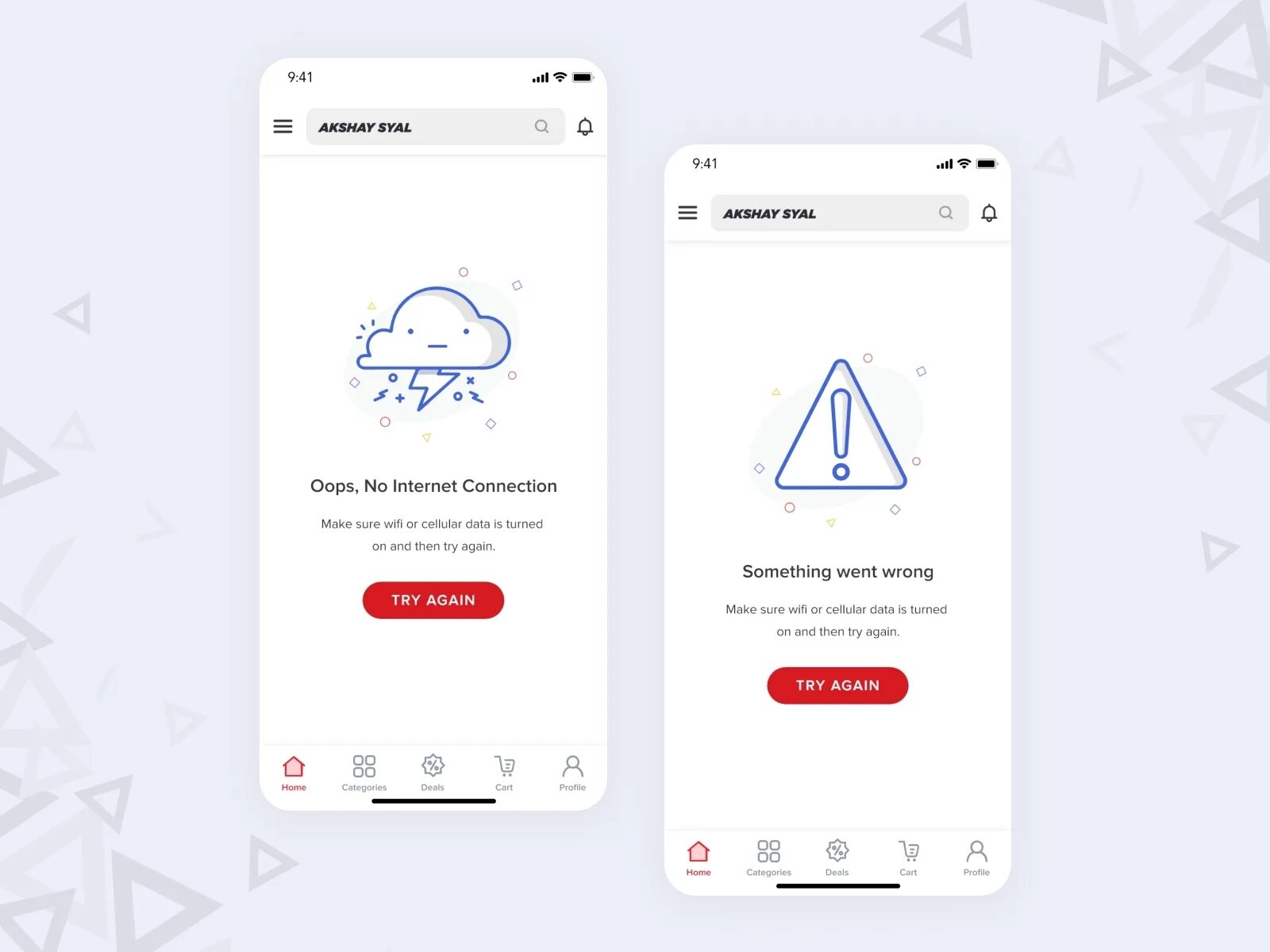 Летал компани ошибка подключения No internet by Dmitrii Yurin Dribbble