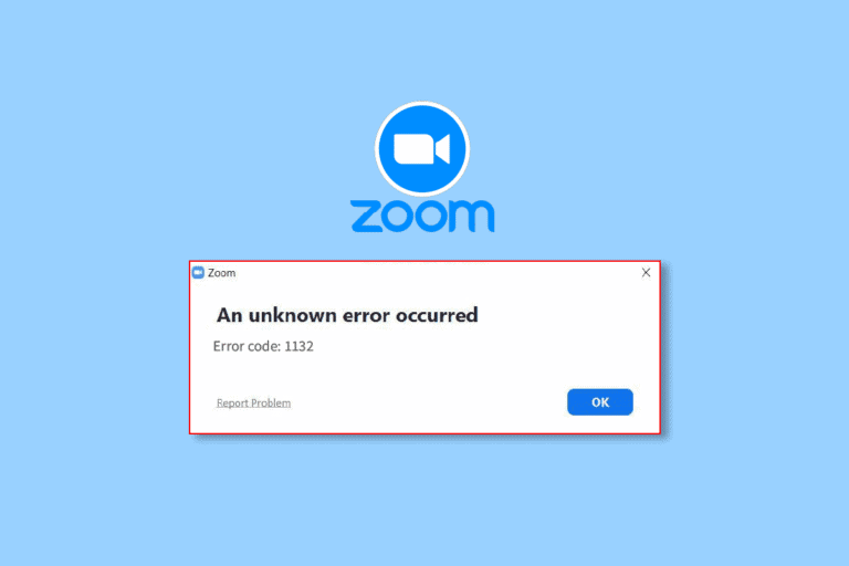 Летал компани ошибка подключения Fix Zoom Error 1132 in Windows 10 - TechCult