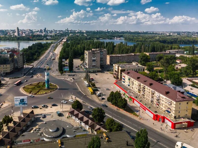 Летать площадь мира 1д липецк фото Lipetsk, Russia - Aug 5. 2018. View of World Square and Voronezh River from Abov