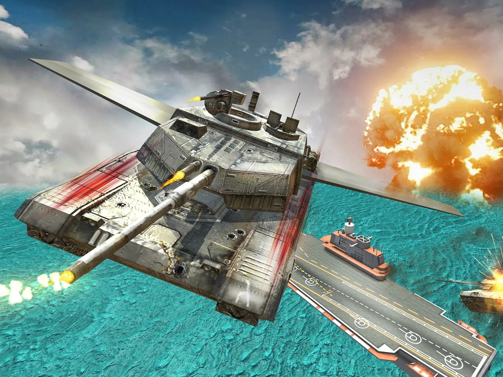 Летающие танки фото ด า ว น โ ห ล ด Flying Truck Air Attack APK ส ำ ห ร บ Android