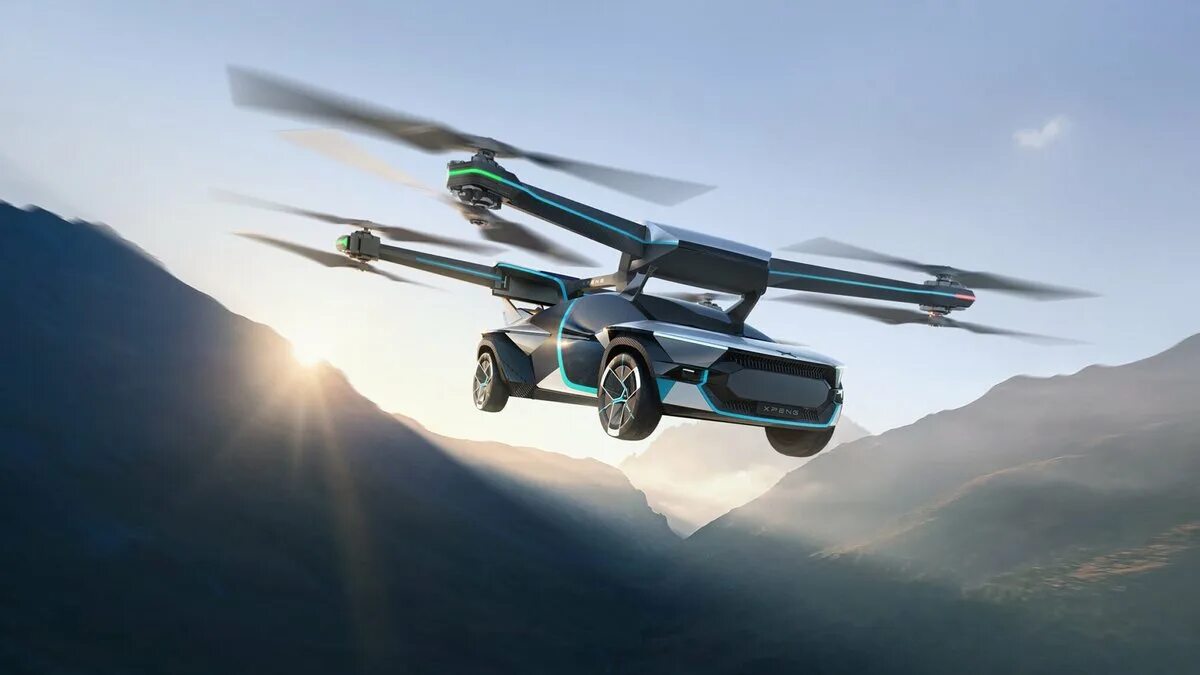 Летающий автомобиль фото XPeng представила серийную летающую машину Aeroht - Hi-Tech Mail