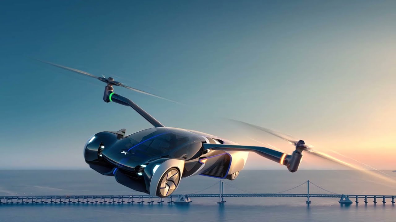 Летающий автомобиль фото Xpeng flying car accepts pre-orders starting this year, deliveries by 2026 - You