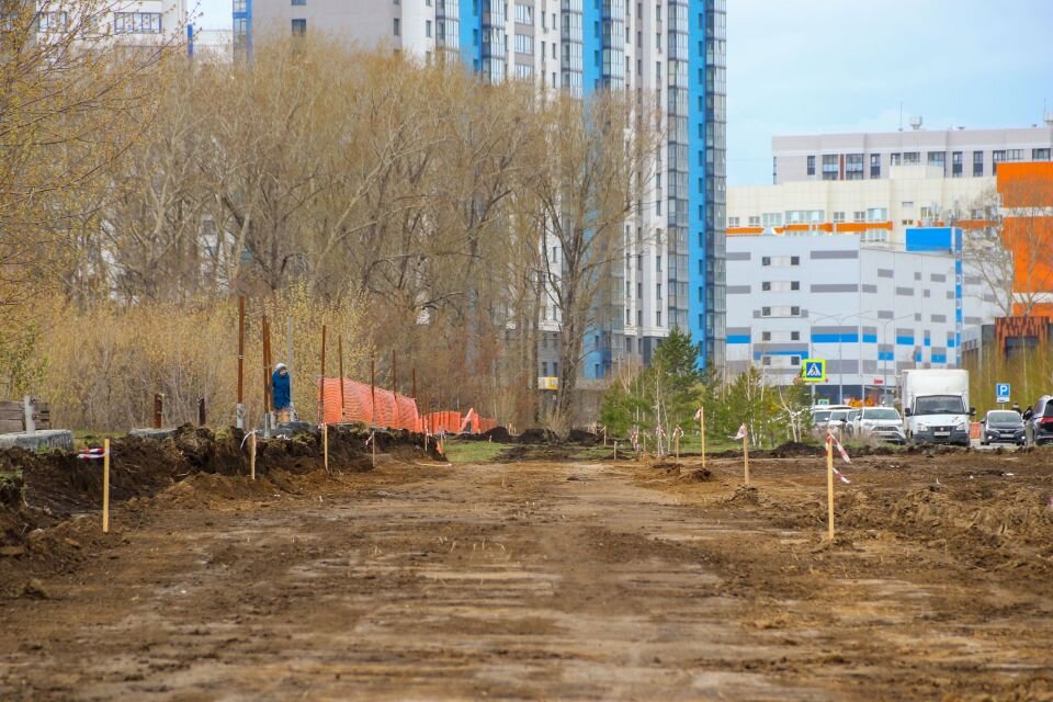 Лец садовая ул 280 фото Улица 280-летия Барнаула: как в жилом массиве строят "праздничную" дорогу. Фото 