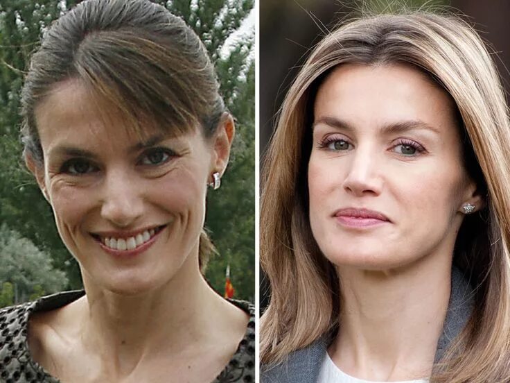 Летиция до и после пластики королева фото operaciones de la reina 6 Princesa letizia, Reina, Mujeres famosas