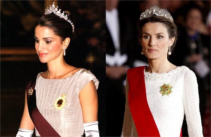 Летиция королева фото в молодости Letizia and Rania on a comparison - Vogue.it