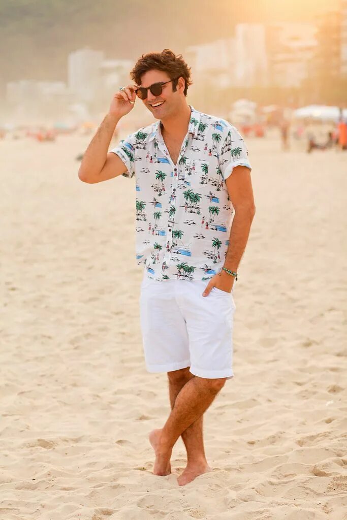 Летние фото парней Look do Capitão Beach outfit, Beach outfit men, Summer outfits men