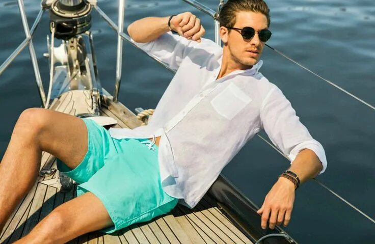 Летние фото парней Adam Senn Sails in Style for Massimo Dutti's June 2013 Lookbook - The Fashionist