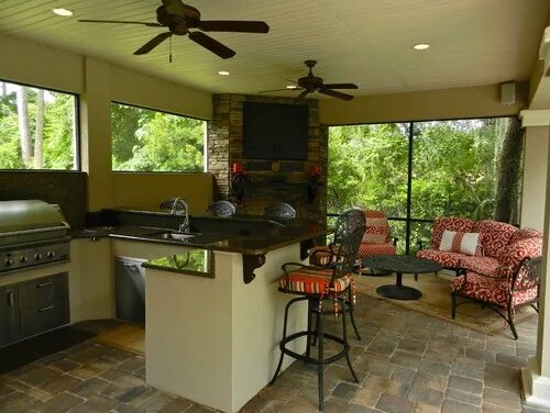 Летние кухни фото внутри Traditional Jacksonville kitchen Kitchen design decor, Summer kitchen, Kitchen d