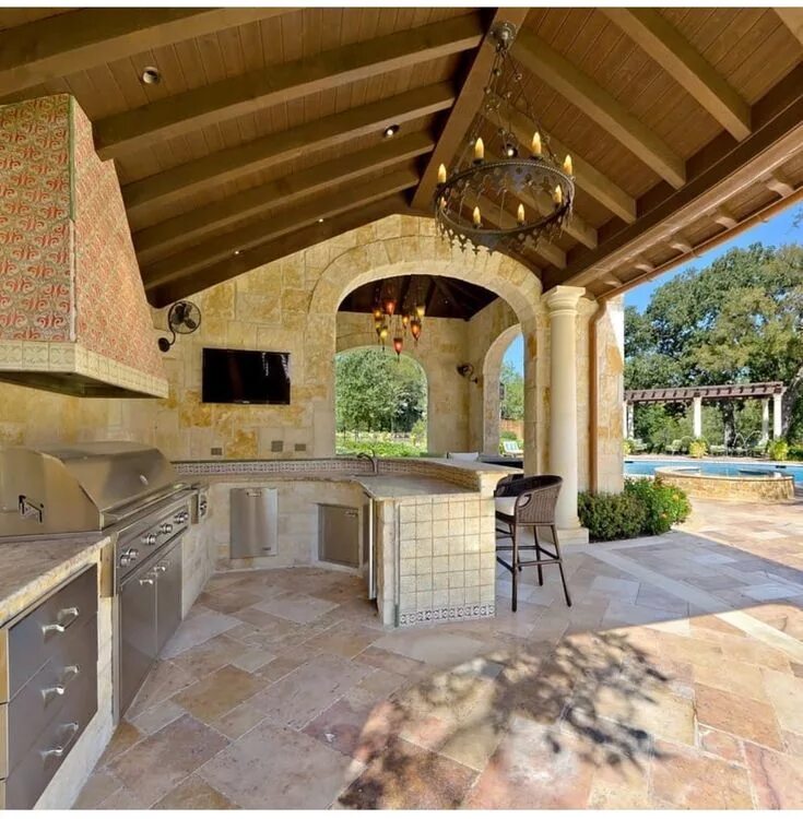 Летние кухни в частном доме проекты фото Pin on Home Build outdoor kitchen, Outdoor kitchen, Outdoor kitchen cabinets