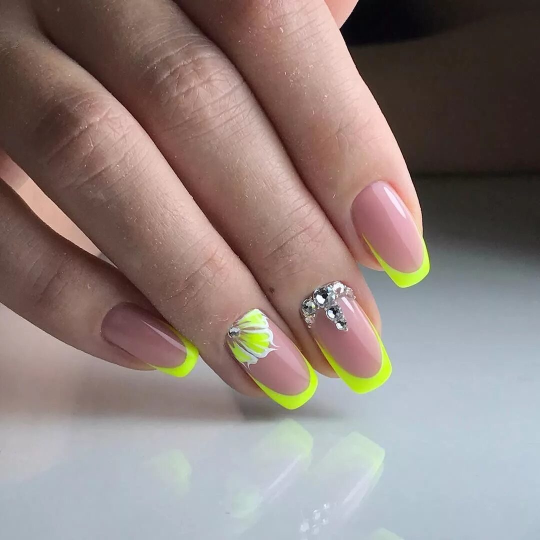 Летние маникюры френч 747 Likes, 1 Comments - Френч Маникюр &#x2F; Ногти &#x2F; Nails (@frenchmanic) o