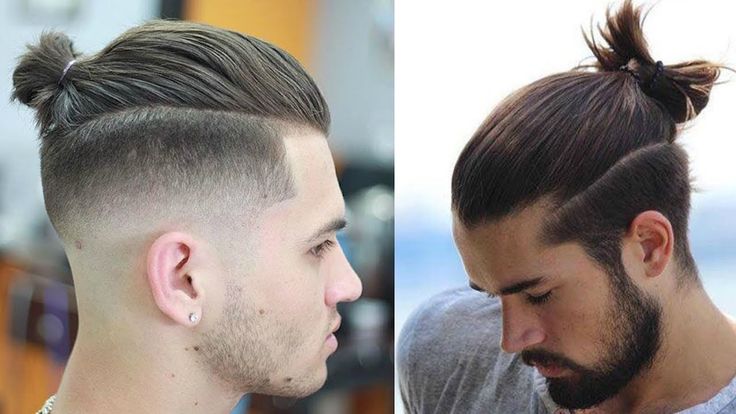 Летние мужские прически 2024 How to Style a Top Knot/ Man Bun 2 Ways Mens Hair 2017 Top knot hairstyles, Easy