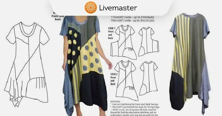 Летние платья бохо стиль выкройки Boho Models: to Sew or Not to Sew: Fashion, Style & Trends в журнале Ярмарки Мас