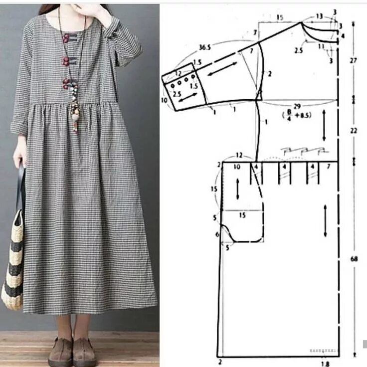 Летние платья бохо стиль выкройки Новости Dress sewing patterns, Blouse diy, Fashion sewing pattern