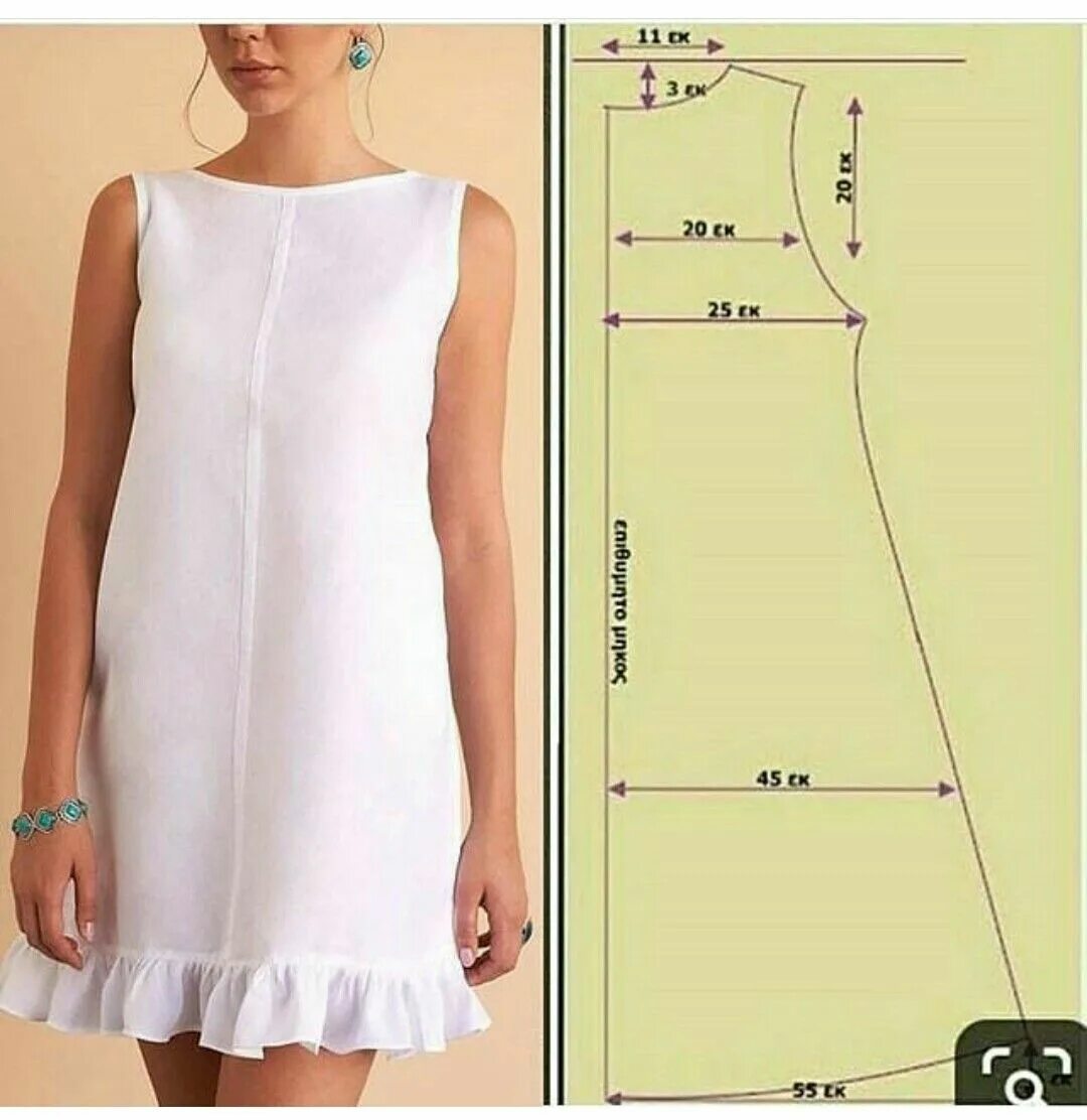Летние платья своими руками выкройки Pin en Costuras