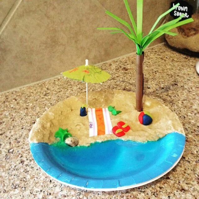 Летние поделки фото Worldly Summer: Mexico Beach crafts for kids, Summer crafts, Crafts