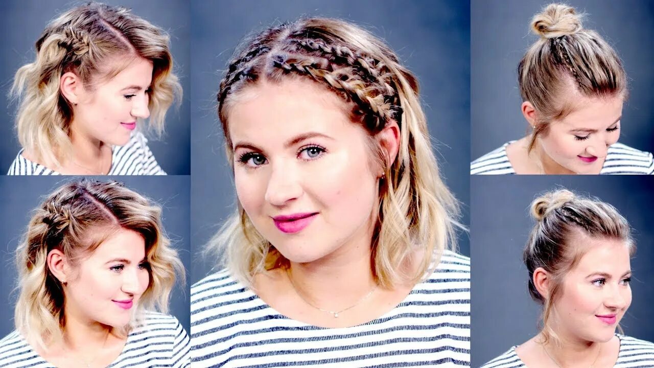 Летние прически 2024 3 EASY SUMMER HAIRSTYLES FOR SHORT/MEDIUM HAIR MILABU - YouTube