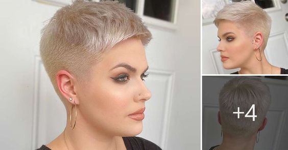 Летние прически короткие волосы Kingsley Short Hairstyles Super short hair, Blonde pixie hair, Edgy short hair