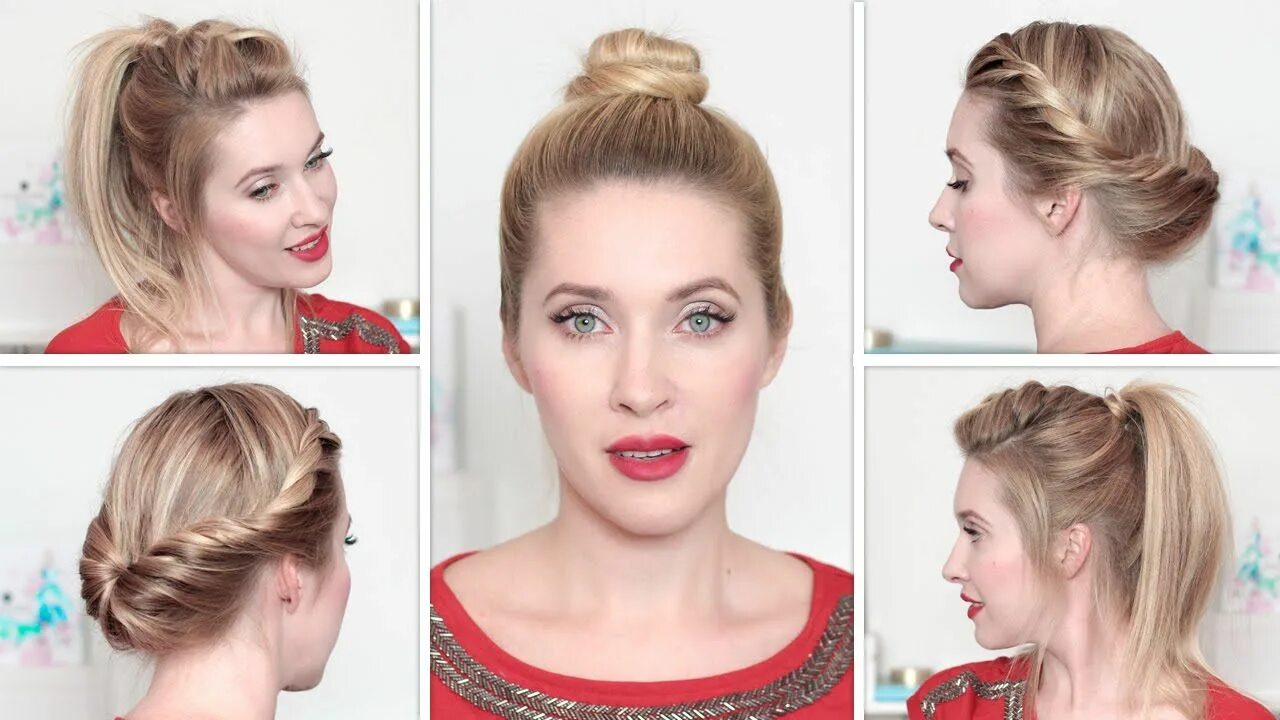Летние прически на средние Fun back to school hairstyles for medium long hair ★ Frisuren für mittel haare C