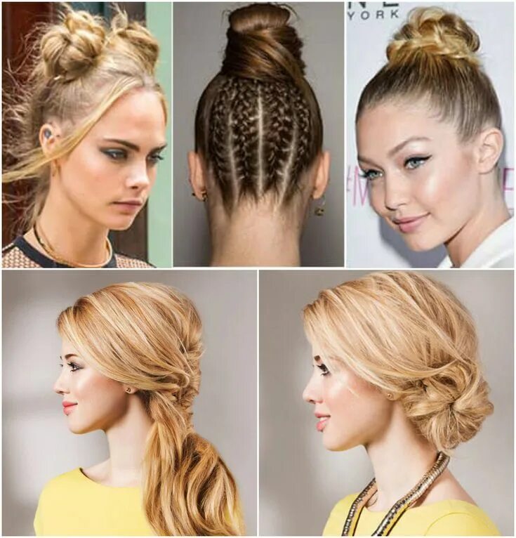 Летние прически на средний волос Pin by Olga Keisar on A moдные причёски Hair styles, Summer hairstyles, Straight